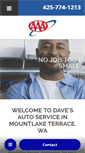 Mobile Screenshot of davesautoshop.com